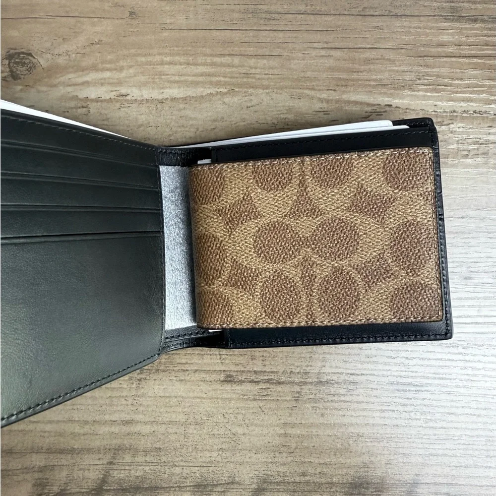 Coach signature coated
